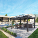 Palram-Canopia Aluminium Pavillon Dallas 4.3x4.3 14x14 (422x422cm) 6mm HKP